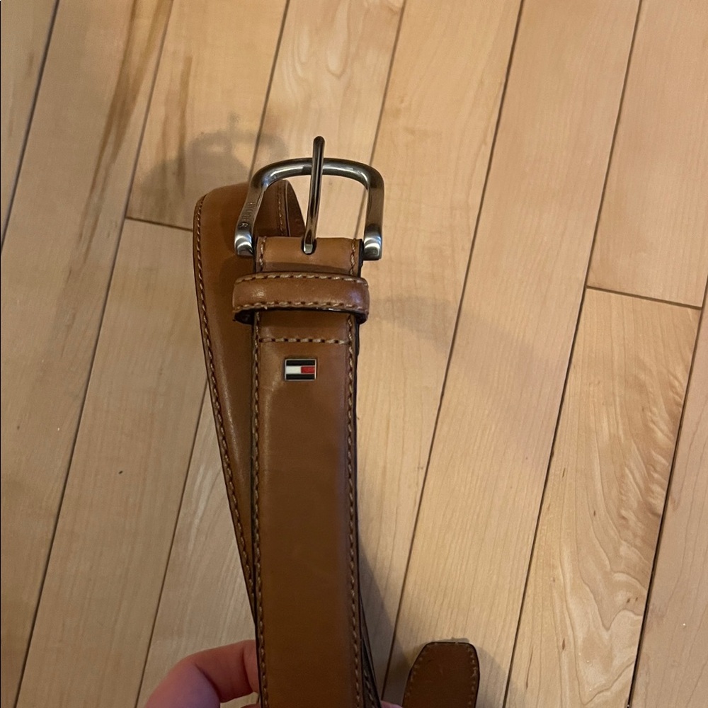 Tommy Hilfiger Leather Belt Size 36